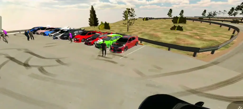 Multiple cars in open world