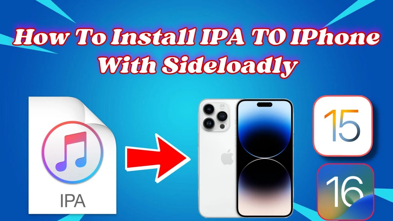 Car Parking IPA to iPhone using sideloadly