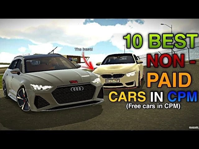 Best Free Cars in Car Parking Multiplayer