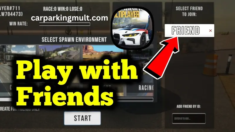 How to play with friends in car parking multiplayer