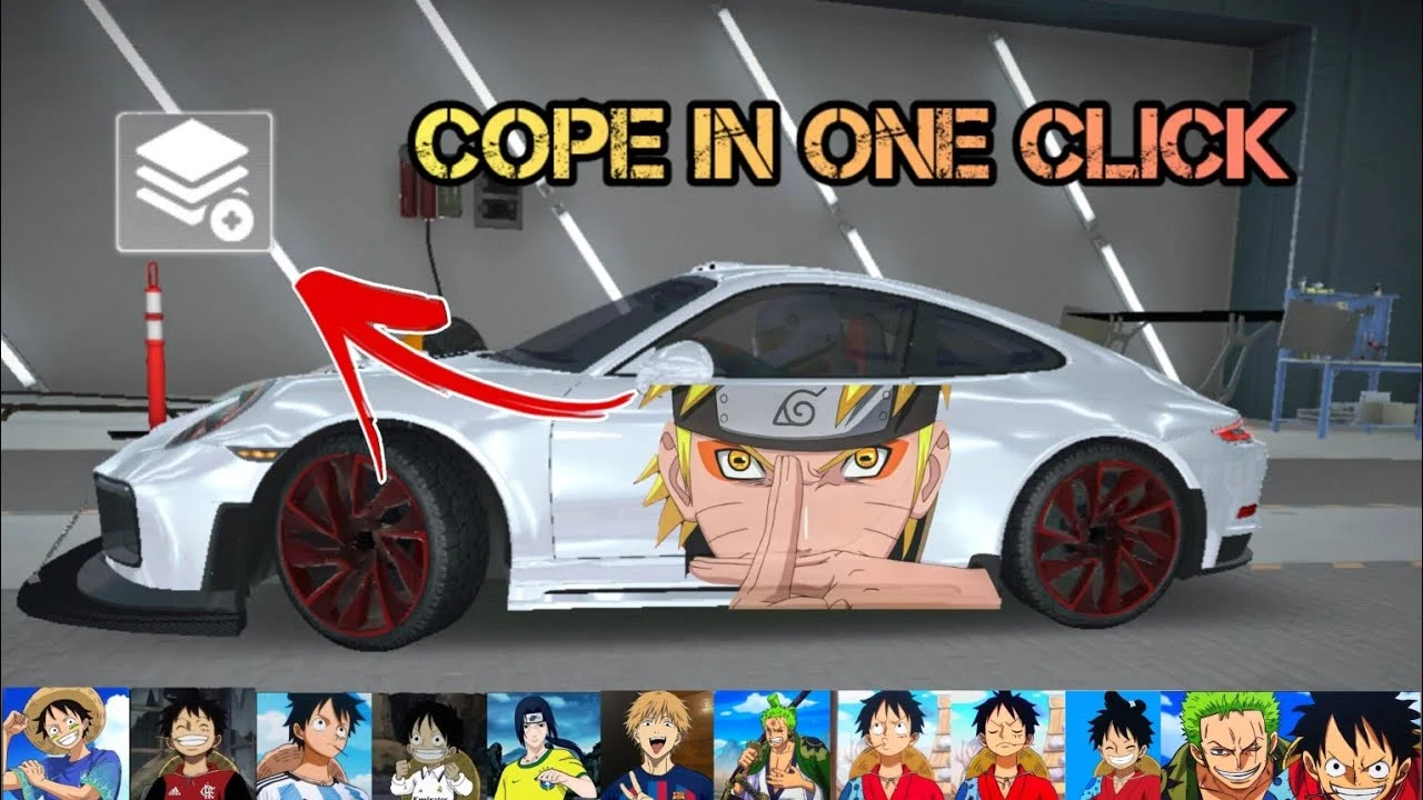 Car Parking Multiplayer Anime Design